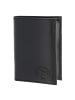oxmox Leather Geldbörse RFID Schutz Leder 13 cm in schwarz-crab 2.0