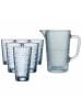 Ritzenhoff & Breker 7-tlg. Krug- und Longdrinkglasset Favo in – in Blau