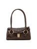 Viola Castellani Tasche mit Henkel in DARK BROWN