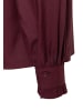 More & More elegante, feminine Bluse, Rüschenkragen in pomegranate red