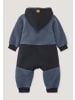 Hessnatur Wollfleece Overall in graphitblau