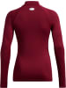 Under Armour T-Shirt "Ua Cg Authentics Mockneck" in Rot