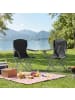 SONGMICS Campingstuhl Sandy in Schwarz - (B)51.5 x (H)95.5 x (T)76 cm
