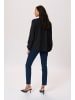Kaffe Langarm-Bluse KAelsa Regular fit in Black Deep