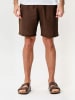 TeeShoppen Shorts Linen Blend in Coffee