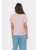 SAINT TROPEZ T-shirt HagaSZ Gerade Passform in Pink Nectar