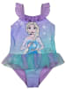 Disney Frozen Disney Die Eiskönigin Badeanzug mit Rüschen Elsa Frozen Einteiler in lila