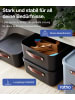 Rotho 2er-Set Aufbewahrungskiste 40l in Midnight blau