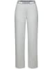 Copenhagen Studios Wide Pants mit weitem Bein und Gummibund in Grey Melange