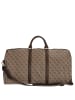 Guess Milano Weekender - Reisetasche 55 cm (beige/brown/blue) in beige/brown/blue
