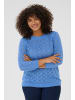 KAFFE curve Strickpullover KCmika in Ebb and Flow