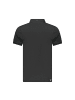 ACCADEMIA MILITARE Schwarz Herren Poloshirt Hemd aus Baumwolle
