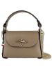 Florence Florence Umhängetasche Leder taupe, beige ca. 19cm