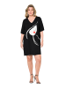 MIAMODA Kleid in schwarz