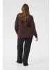 KAFFE curve Sweatshirt KCelise Loose fit in Black Coffee