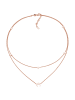 Elli Halskette 925 Sterling Silber Astro, Halbmond, Sterne, Stern in Rosegold