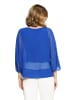 Betty Barclay Chiffonbluse unifarben in Adria Blue
