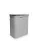 relaxdays Wäschekorb in Grau - (B)52 x (H)63 x (T)32 cm