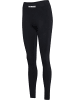 Hummel Hummel Leggings Hmlelemental Damen in BLACK/BLACK