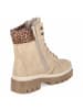 rieker Schnürstiefeletten in beige