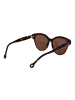 Hally & Son Frauen Sonnenbrille Schmetterling Havanna