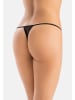 Teyli Damen Tanga mit floraler Spitze Erori in schwarz