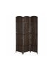 relaxdays Paravent in Braun - (B)120 x (H)170 cm