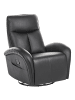 Beliani Fernsehsessel DANAE in Schwarz - (W) 90 x (H) 105 x (L) 90 cm
