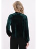 Usha Women Blouse in dark green
