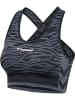 Hummel Top Hmlmt Saga Multisport Damen in BLACK/ASPHALT MELANGE