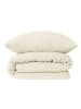 Schiesser Musselin-Bettwäsche-Set Molly in Offwhite