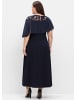 sheego Abendkleid in marine