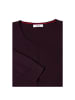 Cecil Pullover in eggplant red