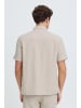 INDICODE Leinenhemd IDTropelo in Beige