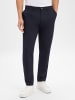 Finshley & Harding Chino Riley in marine - 0001