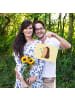 Mr. & Mrs. Panda Deko Schild Igel Blumen ohne Spruch in Gelb Pastell