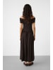 Soaked in Luxury Jerseykleid SLHanadi Feminine Form in Chocolate Torte