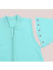 Schlummersack Schlafsack mit Füßen, umklappbaren Bündchen und Ärmeln, 1.0 TOG in Aqua