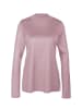 GOLDNER Stehbundpullover Unkomplizierter Stehbundpullover in rosé