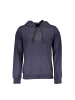 GianMarco Venturi Blau Baumwolle Herren Hoodie