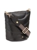 DuDu Barbara Schultertasche Leder 21.5 cm black