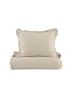 ebuy24 Bettwäsche Lias Beige 150 x 200 cm