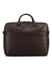 Jost Glasgow Aktentasche Leder 40 cm Laptopfach brown