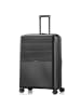 Pack Easy Jet 4 Rollen Trolley 75 cm mit Dehnfalte schwarz
