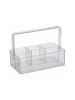 relaxdays 2 x Organizer in Transparent