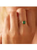 Lucardi 925 Silber Ring  Rechteck
