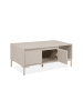 CALICOSY Couchtisch NERIO in Beige - (W) 100  x (H) 43  x (L) 60  cm