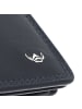 Golden Head Polo Geldbörse RFID Schutz Leder 12 cm in marineblau