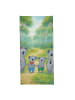 Mr. & Mrs. Panda Badehandtuch Koala Familie zwei Design ohne Spruch in Gelb Pastell