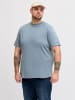 JACK & JONES PLUS T-shirt in Blue Mirage